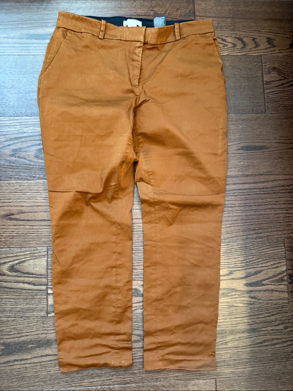 Women’s Rust Brown Chino Pants